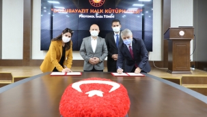 Doğubayazıt Halk Kütüphanesi İçin İmzalar Atıldı