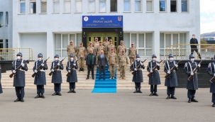 VALİ VAROL'DAN JAN.BÖLGE.KOM. TĞG. ÇİMEN'E HAYIRLI OLSUN ZİYARETİ