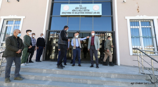 VALİ VAROL, M.E.M. KÖKREK, OKULLARDA İNCELEMELERDE BULUNDULAR