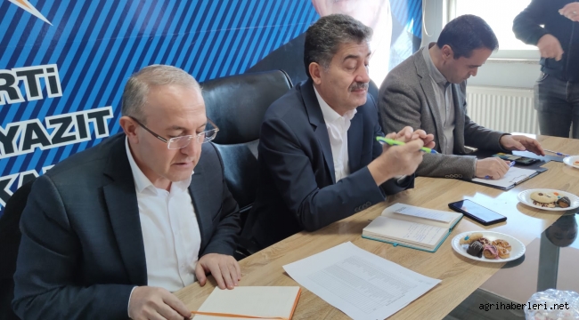 ABUDULLAH ERDEM CANTİMUR, AK PARTİ AĞRI İL VE İLÇE TEŞKİLATLARINI ZİARET EDİYOR