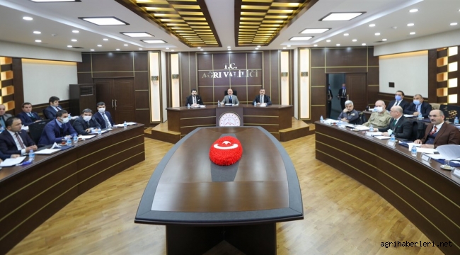 Ağrı'da Çocuk Koruma Kanunu İl Koordinasyon Kurulu Toplantısı Düzenlendi