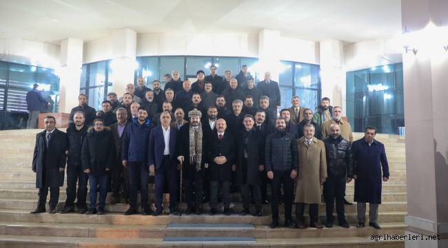 AĞRI'DA SİYASET, BÜROKRASİ VE İŞ ADAMLARI "AĞRI ORTAK PAYDAMIZ" DEDİ