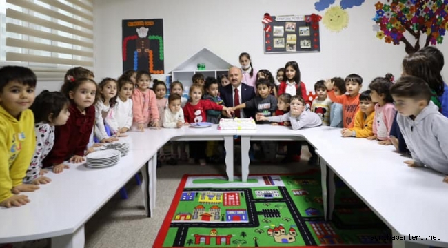 Ağrı Valisi Varol, Minik Kalpler Anaokulunun Açılışını Yaptı.