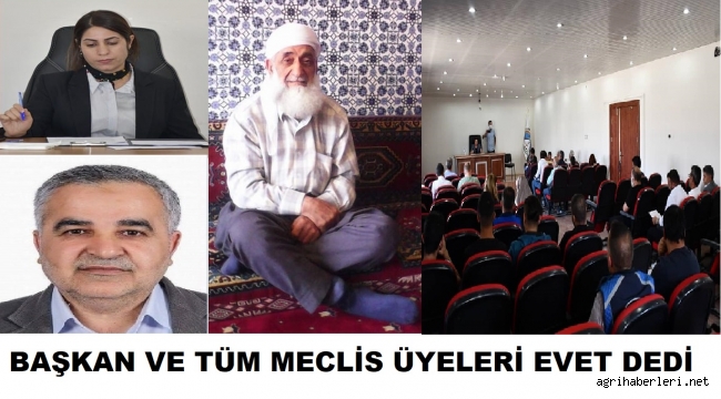 AK PARTİ, HDP VE BAĞIMSIZ ÜYELER EVET DEDİ, SEYDA MOLLA MUSA GEÇİT (ELCELALİ) İSMİ ÖLÜMSÜZLEŞTİ