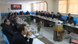 Diyadin İlçesinde "İlçe Milli Eğitim Müdürleri" Toplantısı Yapıldı