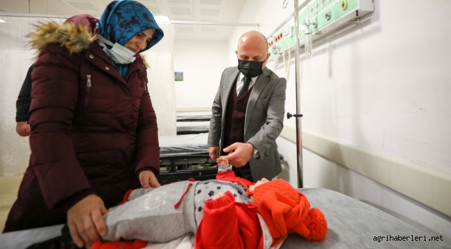 VALİ VAROL, AĞRI EĞİTİM VE ARAŞTIRMA HASTANESİNİ ZİYARET ETTİ