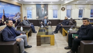 VALİ VAROL'DAN MÜDÜR ÖZEN'E ZİYARET