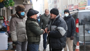 AĞRI DONUYOR VALİ VAROL, DURMUYOR