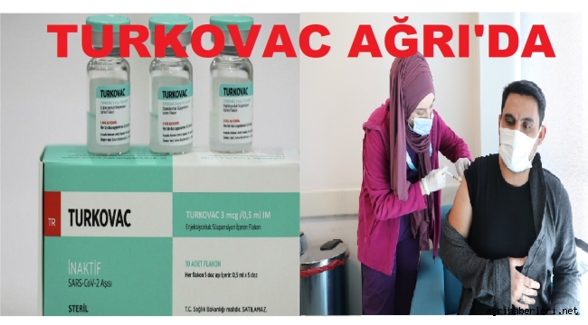  Ağrı Covid-19 Salgınını TURKOVAC İle Yenecektir