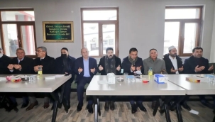 AK PARTİ AĞRI İL BAŞKANI ÖZYOLCU'NUN BABASININ TAZİYESİ SONA ERDİ