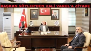 BAŞKAN SIDDIK SÖYLER'DEN AĞRI VALİSİ DR. OSMAN VAROL'A TEŞEKKÜR