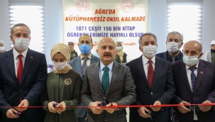 Emine Erdoğan'ın Himayelerinde, Ağrı İline 554 Okula Kütüphane Kazandırıldı