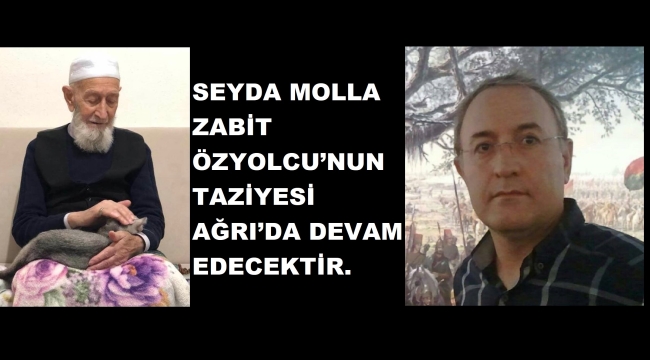 TAZİYE AĞRI'DA DEVAM EDECEKTİR.