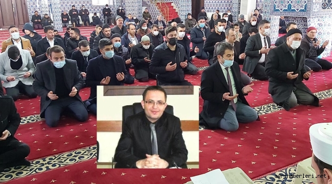 ŞEHİT SAVCI HAKAN KILIÇ'IN ÖLÜM YILDÖNÜMÜNDE DOĞUBAYAZIT MERKEZ CAMİİ'DE MEVLİD OKUTULDU.