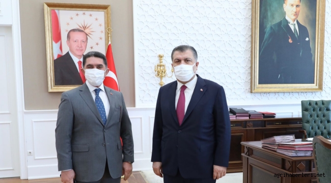 BAKAN KOCA'YA MİLLETVEKİLİ ÇELEBİ'DEN ZİYARET