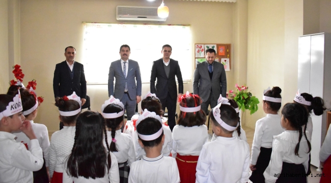 DOĞUBAYAZIT'TA ÇOCUKLARIN, İSTİKLAL MARŞI'NIN KABÜLÜ YIL DÖNÜMÜ ETKİNLİKLERİ