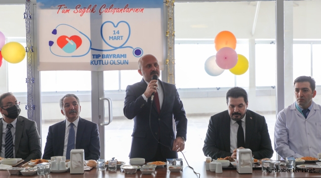 Tıp Bayramı Dolayısıyla Vali Varol, Sağlık Çalışanlarını Ziyaret Etti