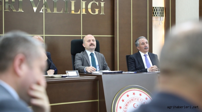 Ağrı'da Çocuk Koruma İl Koordinasyon Kurulu Toplantısı Düzenlendi