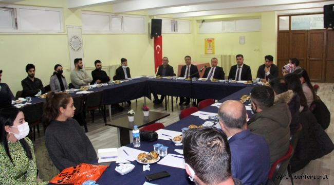 Ağrı Milli Eğitim Müdürü Kökrek, Hamur ve Diyadin ilçelerini ziyaret etti