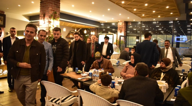  DOĞUBAYAZIT KAYMAKAMI AKPINAR, ŞEHİT AİLELERİ İLE BİR ARAYA GELDİ