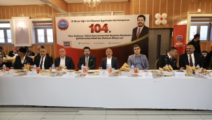 KURTULUŞ GÜNÜNDE BAŞKAN SAVCI SAYAN, İFTAR VERDİ