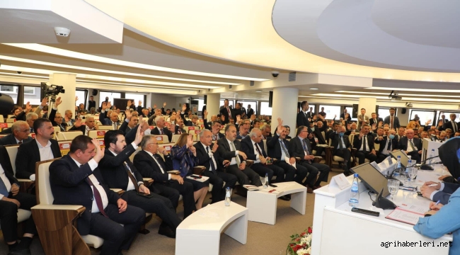 AĞRI BELEDİYE BAŞKANI SAVCI SAYAN, TBB YÖNETİMİNDE 