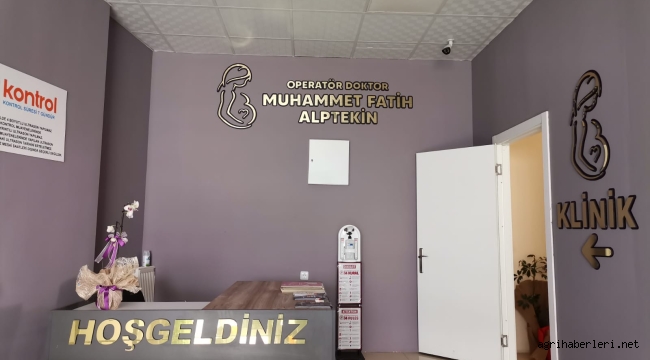 AĞRI'DA ÖZEL KADIN HASTALIKLARI VE DOĞUM KLİNİĞİ AÇILDI