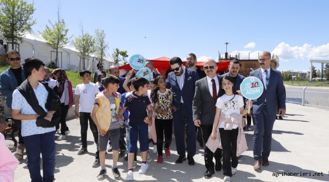 Ağrı'da Sağlıklı Yaşam Yürüyüşü Yapıldı