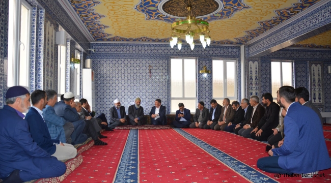 EKREM ÇELEBİ'NİN DOĞUBAYAZIT'TA TAZİYE ZİYARETİ