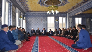 EKREM ÇELEBİ'NİN DOĞUBAYAZIT'TA TAZİYE ZİYARETİ