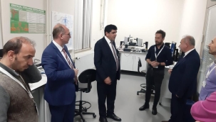 ​​​​​​​Rektör Alma'dan Atatürk Üniversitesi DAYTAM'a Ziyaret