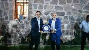  DOĞUBAYAZIT KAYMAKAMI MEHMET KEMAL AKPINAR'A VEDA YEMEĞİ 