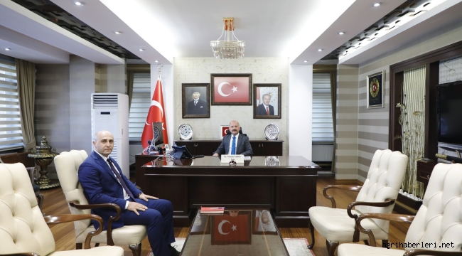 KAYMAKAMLAR VALİ VAROL'U ZİYARET ETTİ