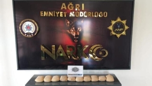 Tır'dan Çuval İçerisinde 8 Kilo Toz Esrar Ele Geçirildi