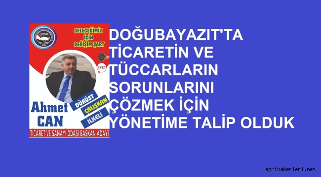 Ahmet Can, Adaletli Bir Yönetim İle Odamızı Yöneteceğiz.