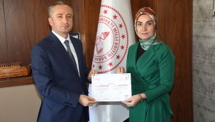 Ağrı'da milli eğitim yöneticilerine İlkyardımcı Sertifikaları verildi