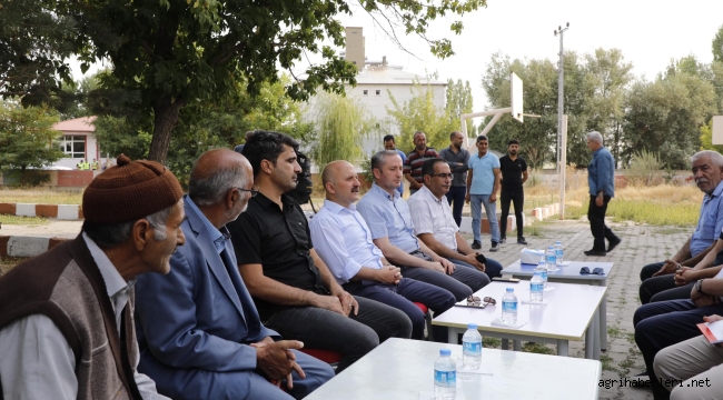 Ağrı Valisi Dr. Osman Varol, Baloluk Köyünü ziyaret etti.