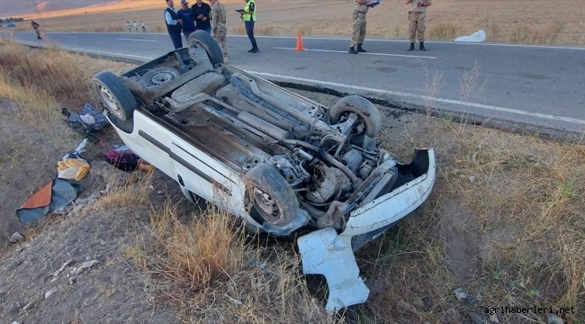 DOĞUBAYAZIT'TA KAZA 11 KİŞİ YARALANDI