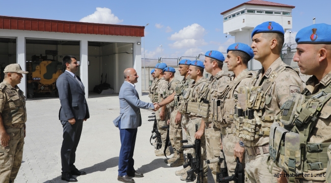 VALİ VAROL, DİYADİN İLÇESİNDE İNCELEMELERDE BULUNDU