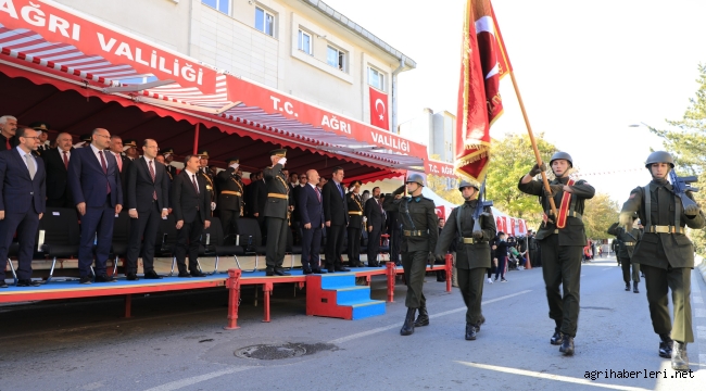  AĞRI'DA 29 EKİM CUMHURİYET BAYRAMI