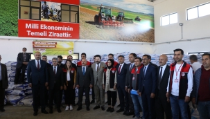 AĞRI'DA ÇİFTÇİYE 530 TON BUĞDAY TOHUMU