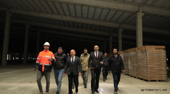 AĞRI'DA YIL SONUNDA 5 BİN KİŞİYE İŞ İSTİHDAMI GELİYOR