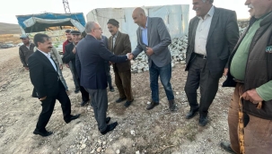 Ağrı İl Başkanı Özyolcu, Diyadin'de Vatandaşlar ile Bir Arada