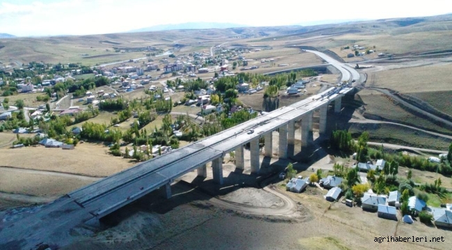 DOĞU ANADOLU VE GÜNEYDOĞU ANADOLU'YU BİRBİRİNE BAĞLAYACAK YOLDA SONA GELİNDİ