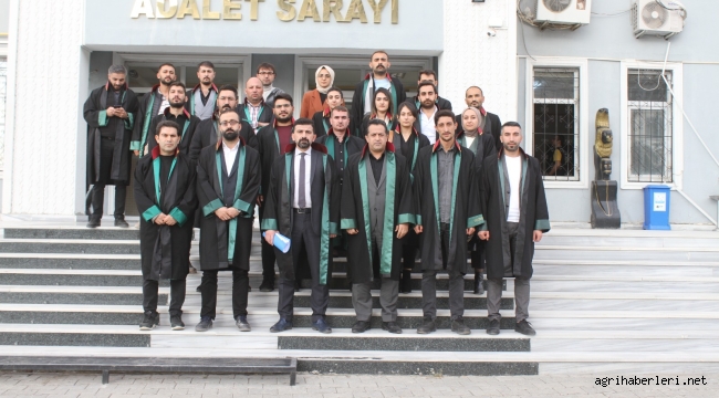 DOĞUBAYAZIT'TA AVUKAT KENAN NARBOĞA ADLİYE VE HASTANEDE DARP EDİLDİ