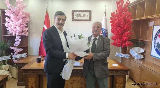 DOĞUBAYAZIT TİCARET VE SANAYİ ODA BAŞKANLIĞINDAN DEVİR TESLİM TÖRENİ