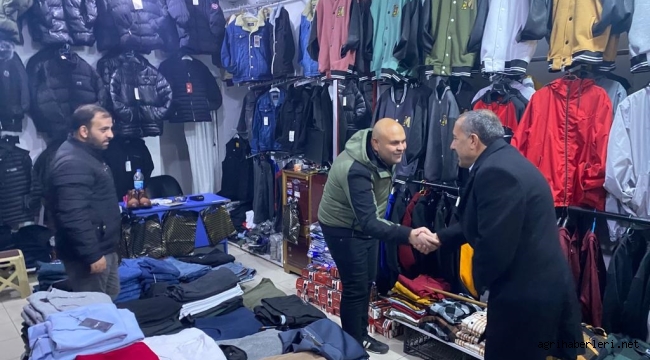 '2023'E DOĞRU ŞEHİR BULUŞMALARI" VAN MİLLETVEKİLİ ABDULAHAT ARVAS ESNAF ARASINDA