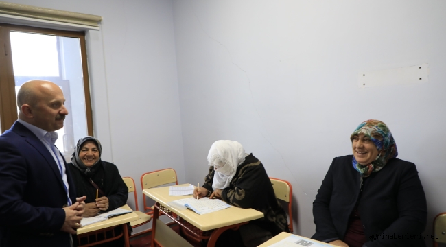  AĞRI VALİSİ DR. OSMAN VAROL ADEM'İ ZİYARET ETTİ