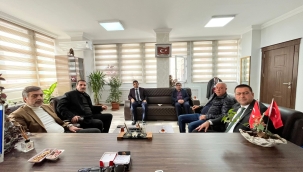 (DTSO) BAŞKANI CAN, İLÇE MİLLİ EĞİTİM MÜDÜRÜ KÖSEN'İ ZİYARET ETTİ.