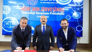 "Ağrı'nın Zirvesinde Teknoloji Yarışması" Protokolü İmzalandı